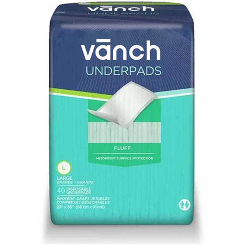 Vanch Basic Disposable Underpads Bed Pads Fluff 23.6X35.5